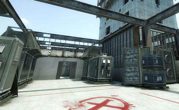CSGO炸弹地图 炼狱小镇场景_CSGO高清大片进入看直播_CSGO炸弹地图 列车停放站场景