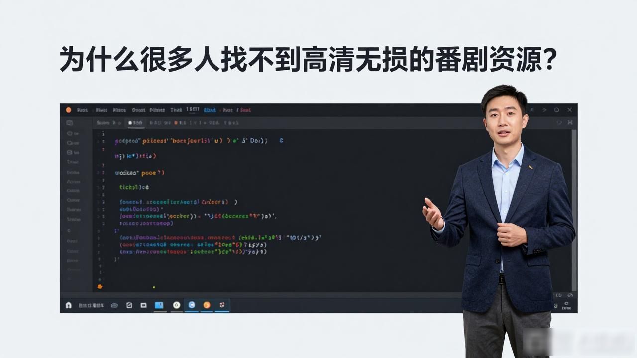 为什么很多人找不到高清无损的番剧资源？